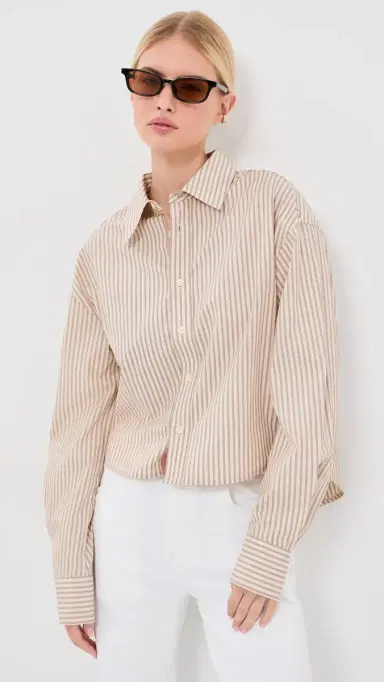 Kallmeyer Tegan Button Down Shirt Currant | Thumbnail 2