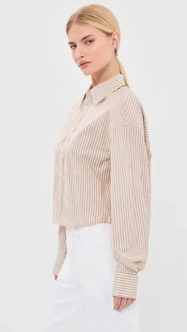 Kallmeyer Tegan Button Down Shirt Currant | Thumbnail 4