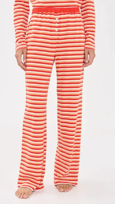Cozyland by Morgan Lane Ellie Pajama Set Cinnamon M | Thumbnail 5
