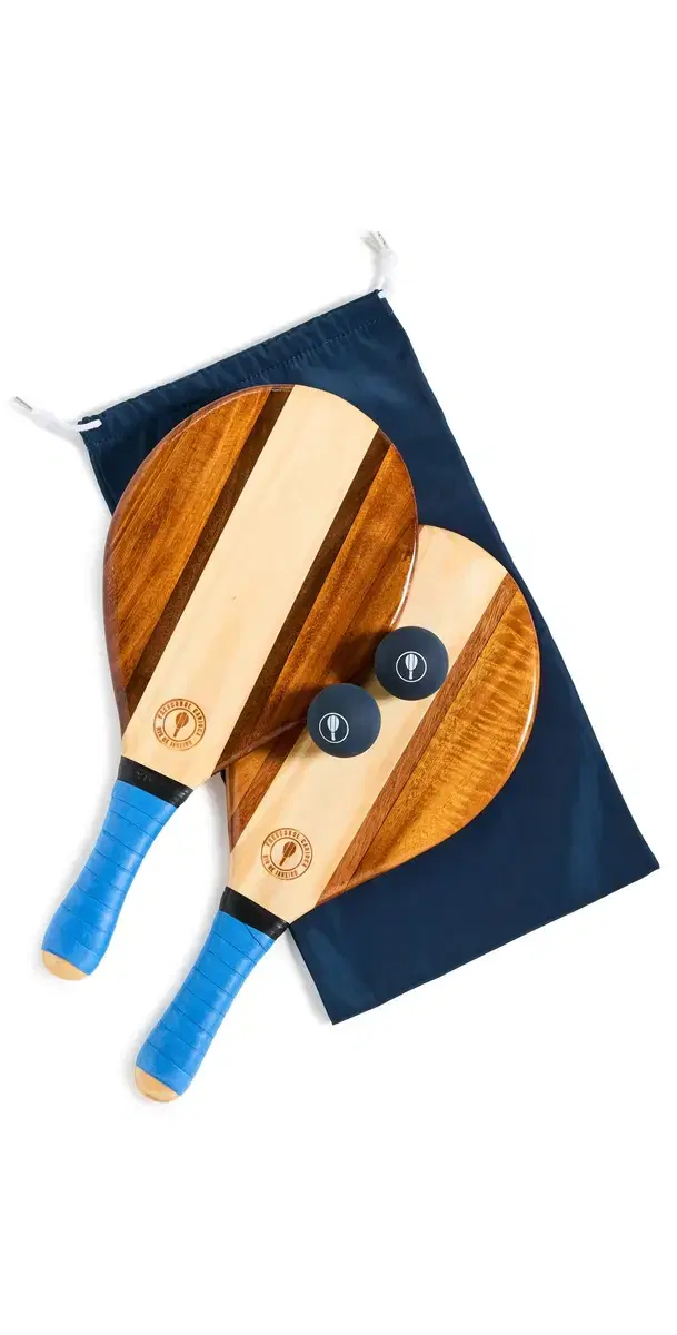 Frescobol Carioca Trancoso Beach Bat Set Blue One Size