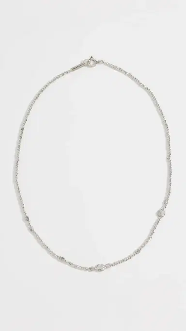 Isabel Marant Silver Beaded Necklace | Thumbnail 2