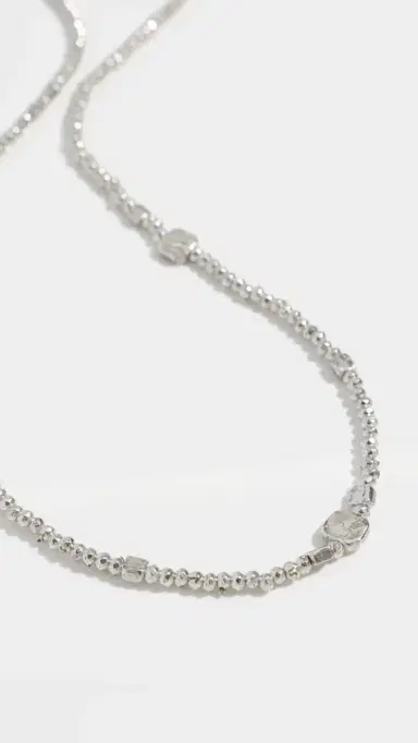Isabel Marant Silver Beaded Necklace | Thumbnail 4