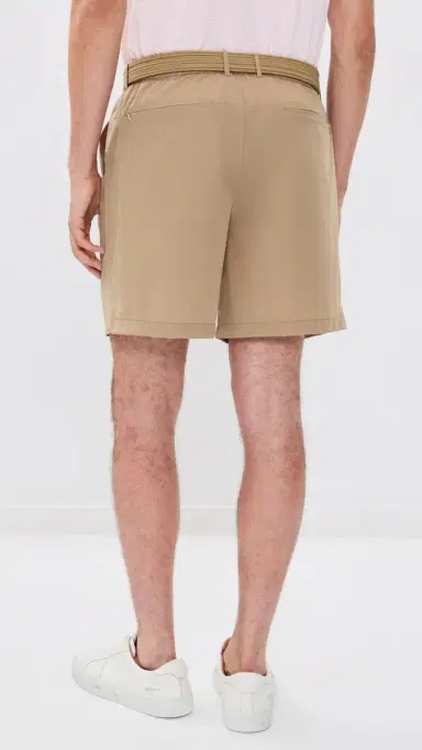 Quiet Golf Tech Nylon Shorts 6.75 Taupe | Thumbnail 3 Quiet Golf Tech Nylon Shorts 6.75 Taupe | Thumbnail 3