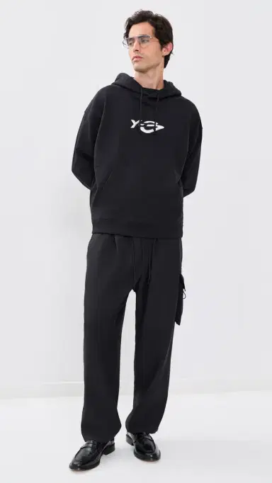Y-3 Liquid Logo Hoodie Black L | Thumbnail 5