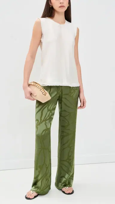 Cult Gaia Sara Pants Deep Pasture | Thumbnail 5