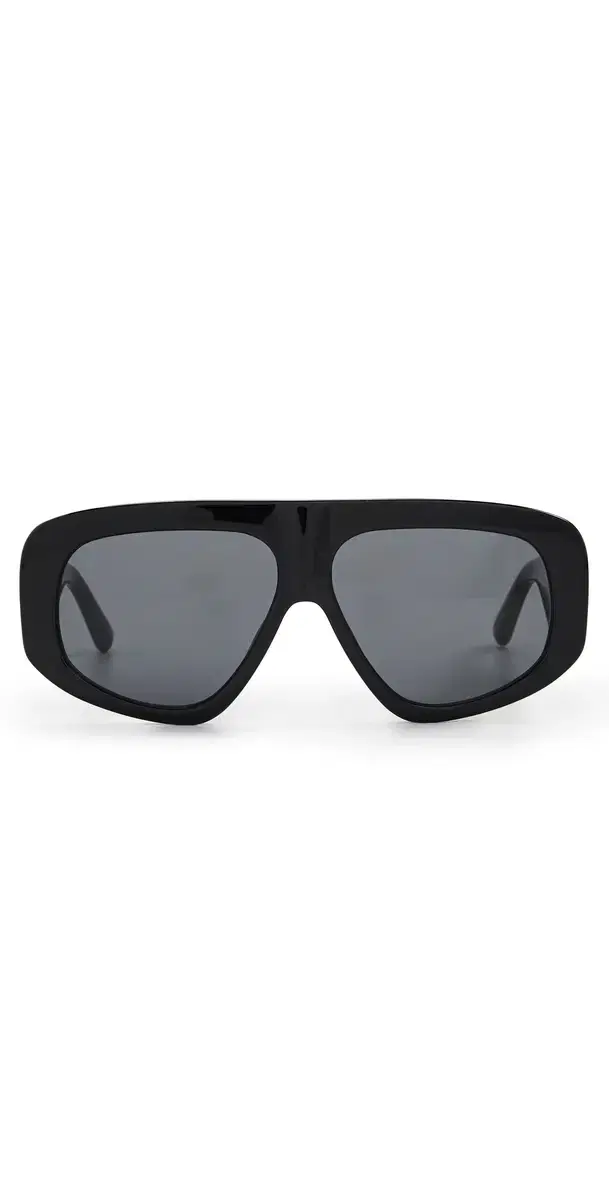 The Attico Milano Sunglasses Milano Black/Silver/Grey One Size