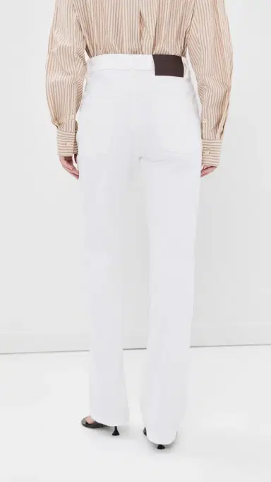 Kallmeyer Farah Classic Bootcut Jeans Talc | Thumbnail 3