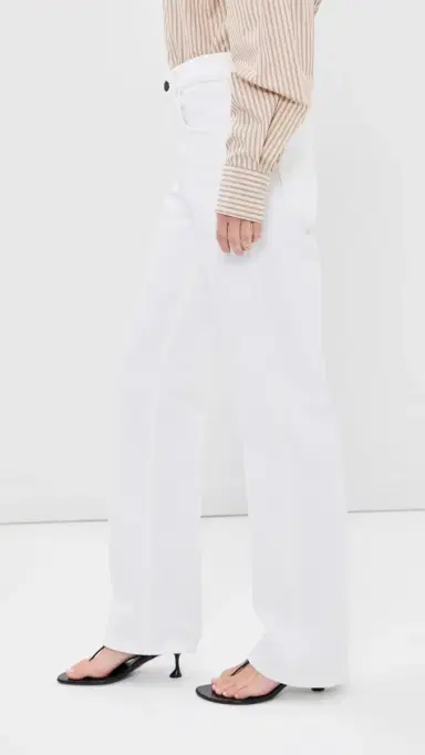 Kallmeyer Farah Classic Bootcut Jeans Talc | Thumbnail 4