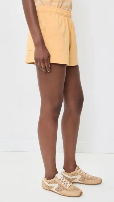 Sporty & Rich Title Embroidered Disco Shorts imone | Thumbnail 4 Sporty & Rich Title Embroidered Disco Shorts imone | Thumbnail 4