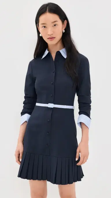 Cinq à Sept Stripe Shirting Lucilla Dress | Thumbnail 2 Cinq à Sept Stripe Shirting Lucilla Dress | Thumbnail 2