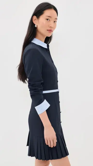 Cinq à Sept Stripe Shirting Lucilla Dress | Thumbnail 4 Cinq à Sept Stripe Shirting Lucilla Dress | Thumbnail 4