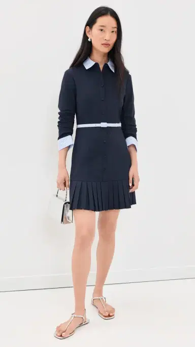 Cinq à Sept Stripe Shirting Lucilla Dress | Thumbnail 5 Cinq à Sept Stripe Shirting Lucilla Dress | Thumbnail 5