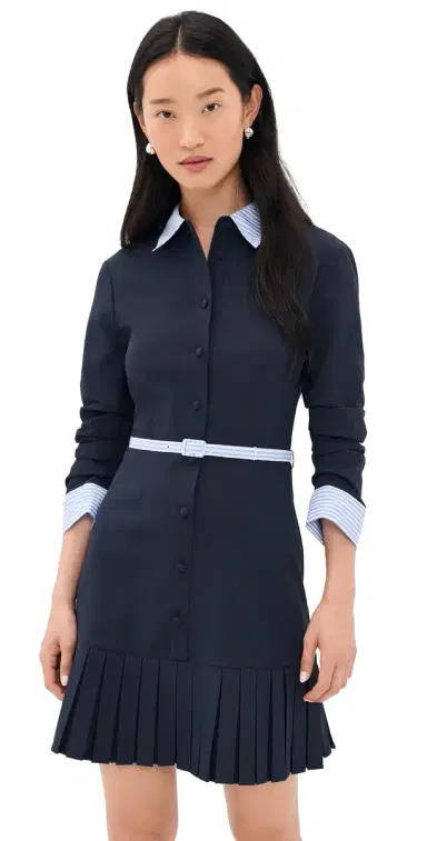 Cinq à Sept Stripe Shirting Lucilla Dress | Thumbnail 1 Cinq à Sept Stripe Shirting Lucilla Dress | Thumbnail 1
