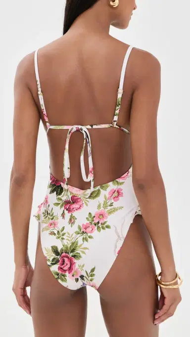 Montce Bouquet Devin Ruffle One Piece | Thumbnail 3