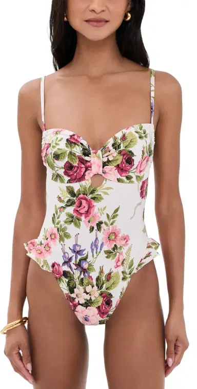 Montce Bouquet Devin Ruffle One Piece | Thumbnail 1