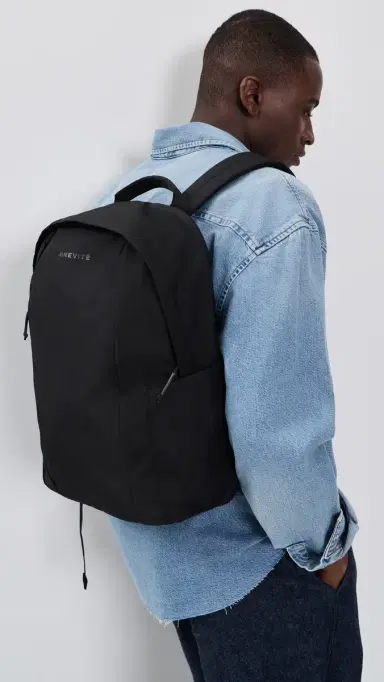 Brevite The Daytripper Backpack Triple Black One Size | Thumbnail 3
