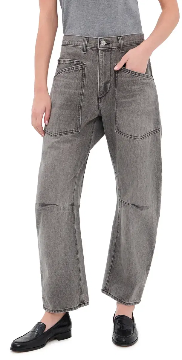 Nili Lotan Shon Jeans Ash Grey Wash