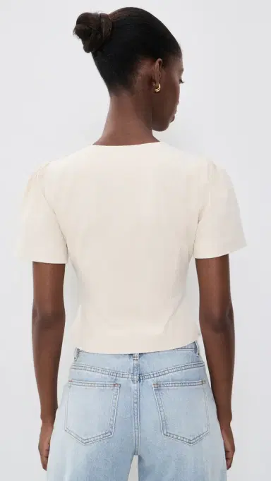 Lioness Femme Blouse Beige | Thumbnail 3