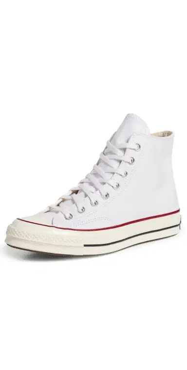 Converse Chuck Taylor 70s High Top Sneakers White/Garnet/Egret M 11.5 | Thumbnail 1