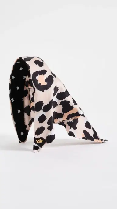 Lele Sadoughi Jackie Silky Hankerchief Headband | Thumbnail 2