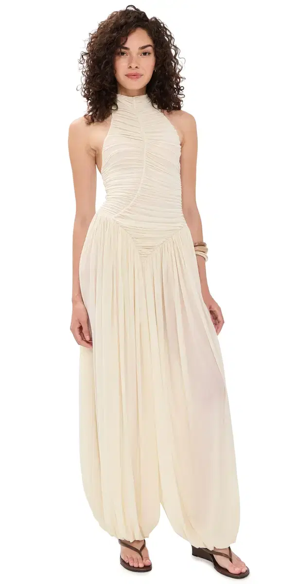 Solenne Jumpsuit Antique