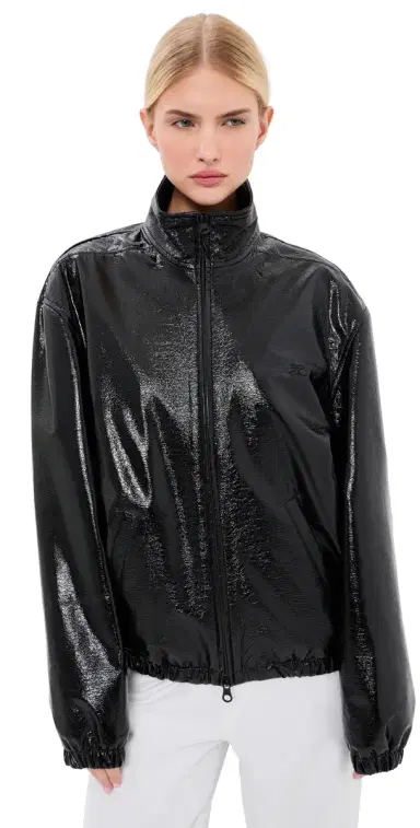 Courrèges Vinyl Tracksuit Jacket | Thumbnail 1 Courrèges Vinyl Tracksuit Jacket | Thumbnail 1