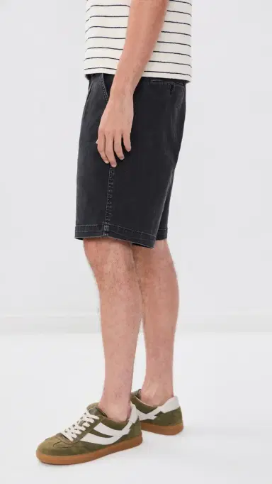 Corridor Spring Pleated Shorts 8 Black | Thumbnail 4