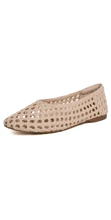Sam Edelman Shira Woven Flats Ivory 9 | Thumbnail 1 Sam Edelman Shira Woven Flats Ivory 9 | Thumbnail 1