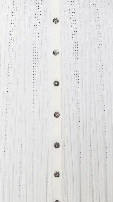 Varley Elexa Knit Dress now White | Thumbnail 6