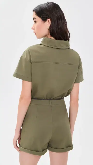 Line & Dot Anden Romper Olive | Thumbnail 3 Line & Dot Anden Romper Olive | Thumbnail 3