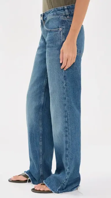 GOOD AMERICAN Vintage Low Loose Jeans Troubled Water | Thumbnail 4 GOOD AMERICAN Vintage Low Loose Jeans Troubled Water | Thumbnail 4