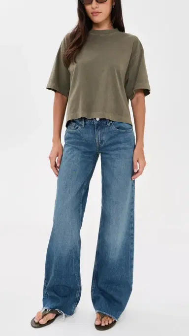 GOOD AMERICAN Vintage Low Loose Jeans Troubled Water | Thumbnail 5 GOOD AMERICAN Vintage Low Loose Jeans Troubled Water | Thumbnail 5