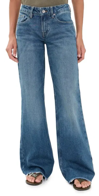 GOOD AMERICAN Vintage Low Loose Jeans Troubled Water | Thumbnail 1 GOOD AMERICAN Vintage Low Loose Jeans Troubled Water | Thumbnail 1