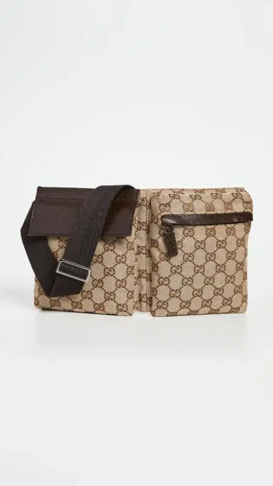 Shopbop Archive Gucci GG Canvas Belt Bag Brown One Size | Thumbnail 2