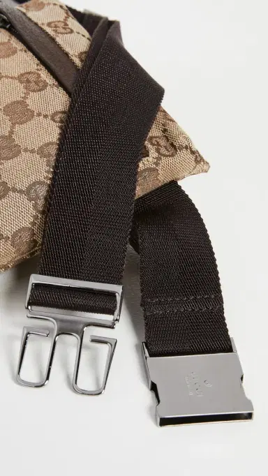 Shopbop Archive Gucci GG Canvas Belt Bag Brown One Size | Thumbnail 4