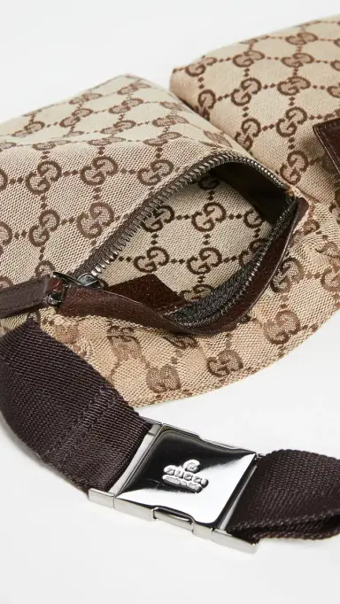 Shopbop Archive Gucci GG Canvas Belt Bag Brown One Size | Thumbnail 5