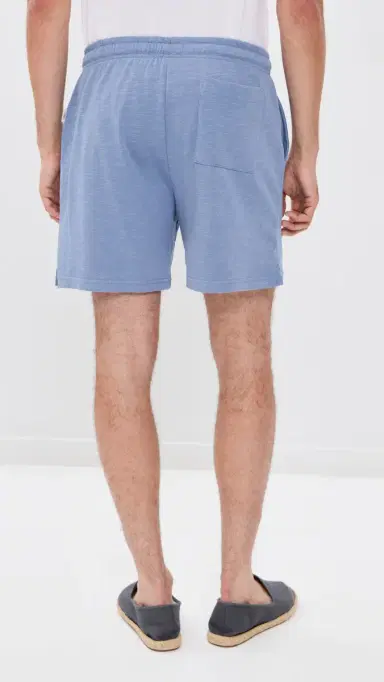 Onia Slub Terry Pull On Shorts oft Blue | Thumbnail 3 Onia Slub Terry Pull On Shorts oft Blue | Thumbnail 3