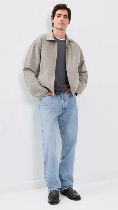 AGOLDE 90s Relaxed Straight Leg Jeans 32 Force 33 | Thumbnail 5