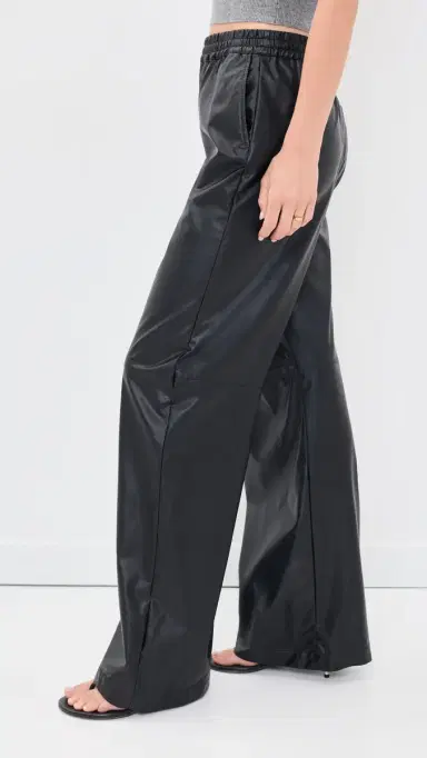 MM6 MAISON MARGIELA Faux Leather Pants Black 42 | Thumbnail 4 MM6 MAISON MARGIELA Faux Leather Pants Black 42 | Thumbnail 4