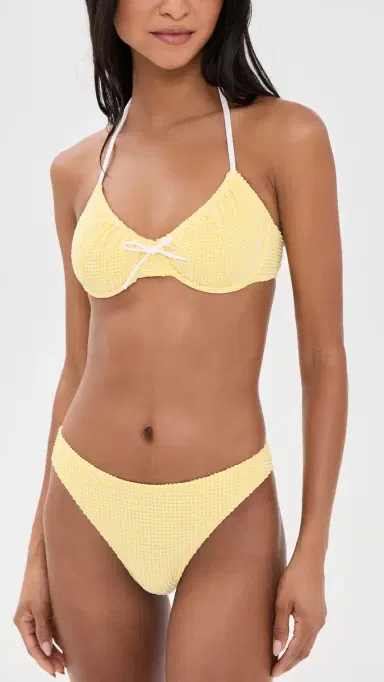 Solid & Striped The olita Bikini Bottoms Citrina | Thumbnail 4
