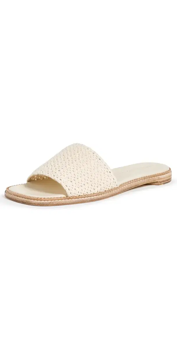 Freda Salvador Juno Sandals Vanilla Crochet