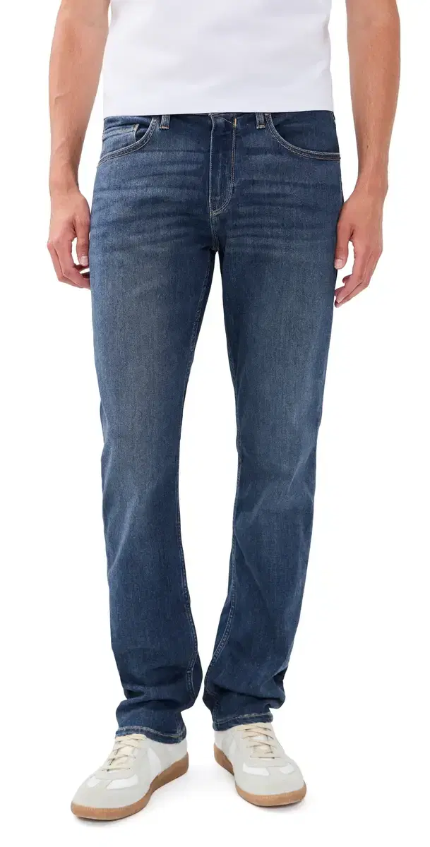 PAIGE Federal Transcend Slim Straight Jeans  Birch