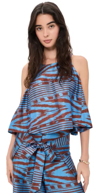 Coniglio Palm Beach Shift Silk Tank Top | Thumbnail 1 Coniglio Palm Beach Shift Silk Tank Top | Thumbnail 1