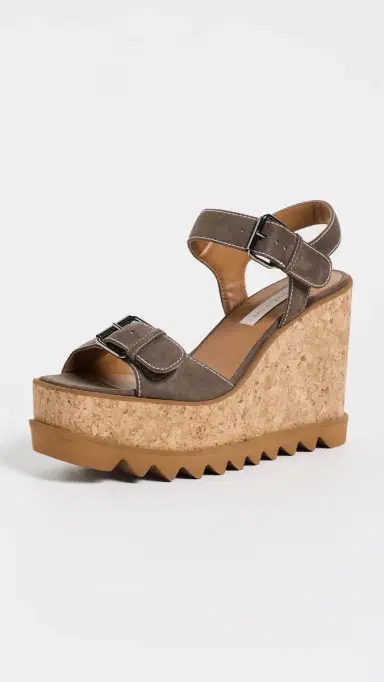 Stella McCartney Sneakelyse Alter Suede Buckle Sandals 120 | Thumbnail 2 Stella McCartney Sneakelyse Alter Suede Buckle Sandals 120 | Thumbnail 2