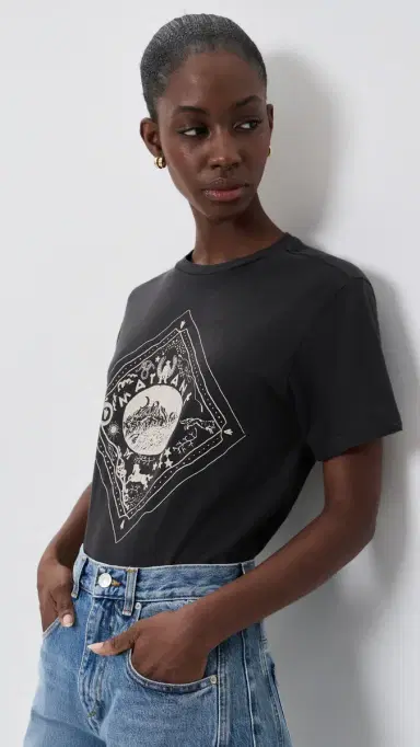 ISABEL MARANT ÉTOILE Zewel Tee Faded Black M | Thumbnail 2
