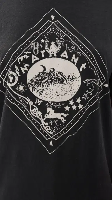 ISABEL MARANT ÉTOILE Zewel Tee Faded Black M | Thumbnail 6