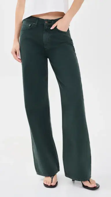 rag & bone Logan Wide Leg Jeans | Thumbnail 2 rag & bone Logan Wide Leg Jeans | Thumbnail 2