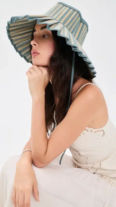 Lorna Murray Island Capri Packable Straw Hat | Thumbnail 2 Lorna Murray Island Capri Packable Straw Hat | Thumbnail 2