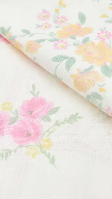 LoveShackFancy Hanky Napkin Set Sunset Confetti One Size | Thumbnail 3