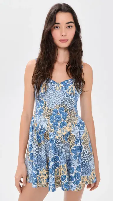 Peixoto Flynn Mini Dress Campo Azul | Thumbnail 2